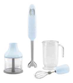 Staafmixer Smeg HBF03PBEU 50s Style Pastelblauw