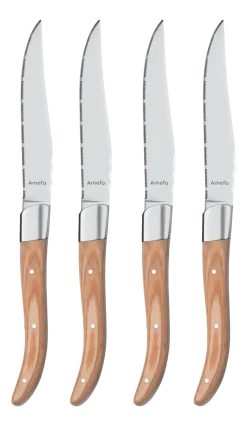 Steakmes Amefa Royal Steak Naturel (4-delig)