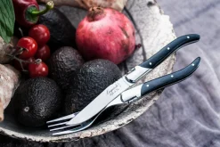 Laguiole Style de Vie Steakmes Luxury Line Zwart Ebbenhout (6-Delig)