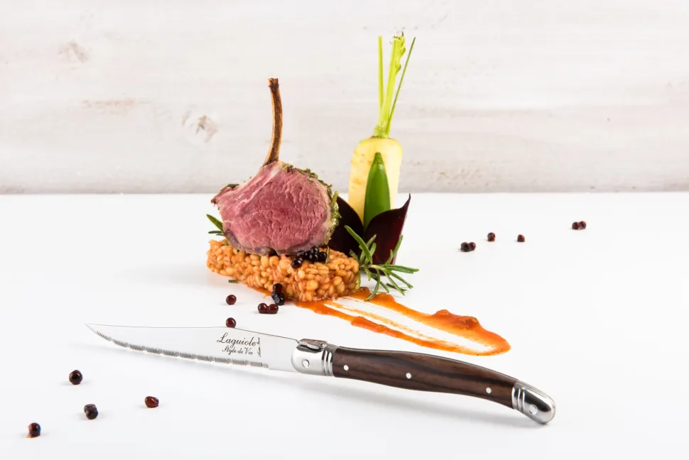 Steakmes Laguiole Style de Vie Premium Line Dark Wood ABS (6-Delig)