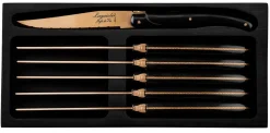 Laguiole Style de Vie Steakmes Prestige Line Copper Stonewash (6-Delig) Hot