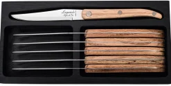Steakmes Laguiole Style de Vie Innovation Line Eiken Glad (6-Delig)