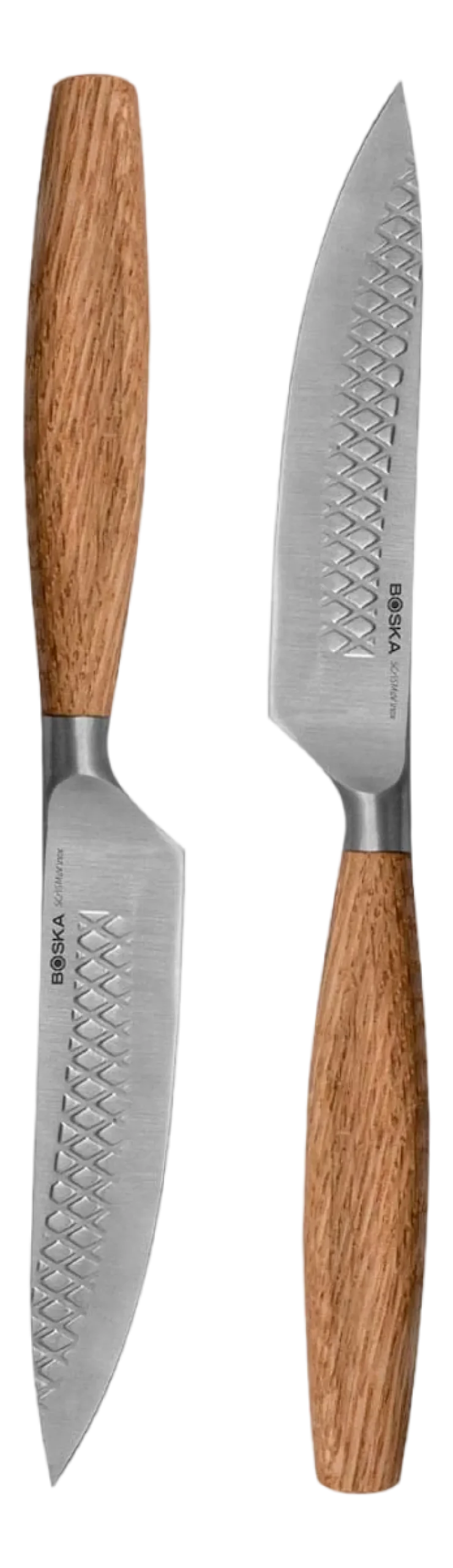 Boska Steakmessenset Oslo+ Brown / Silver (Set van 2) New