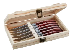 Gefu Steakmessenset Rancho Bruin (6-delig)