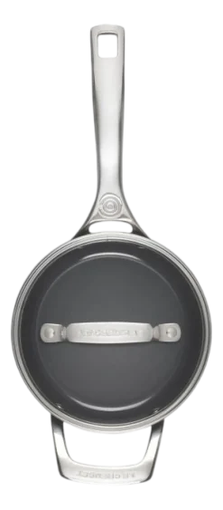 Le Creuset Steelpan Essential Non Stick Ceramic Zwart Clearance