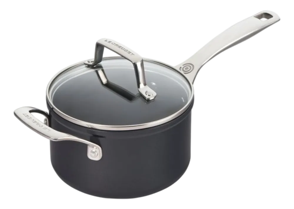 Le Creuset Steelpan Essential Non Stick Ceramic Zwart Clearance