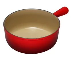 Steelpan Le Creuset Gietijzer Kersenrood 22 cm