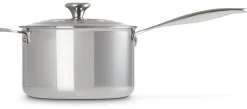 Steelpan Le Creuset RVS Plus + Extra Handvat 20 cm