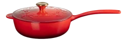 Le Creuset Steelpan Winter Holly Collection Kersenrood 21 cm Online