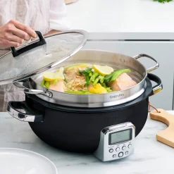 GreenPan Stoominzet Zilver