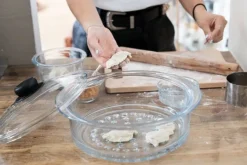 Stoominzet Pyrex Classic Transparant Ø 20 cm, Met deskel
