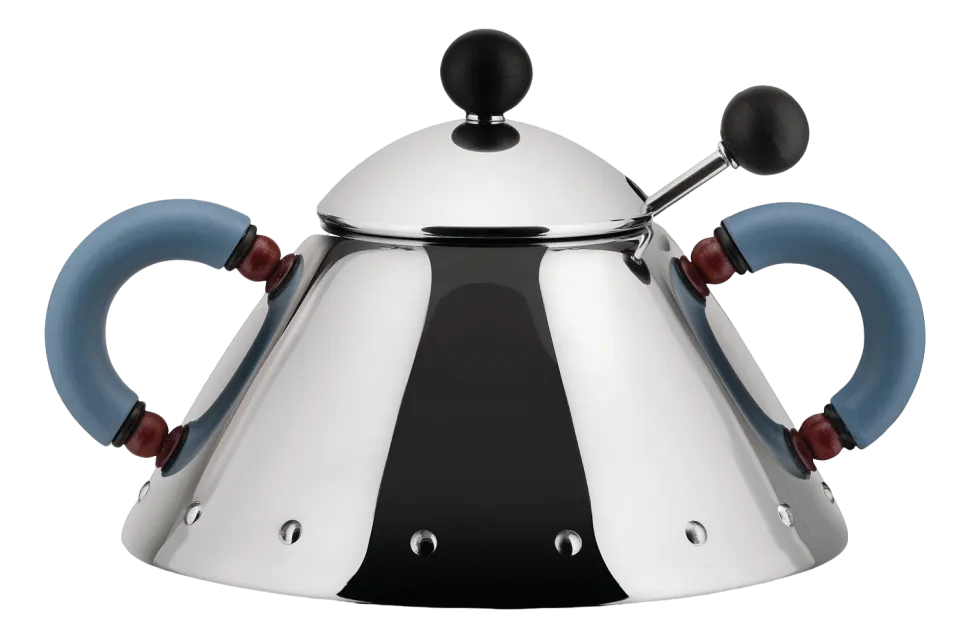 Suikerpot Alessi 9097 Light Blue