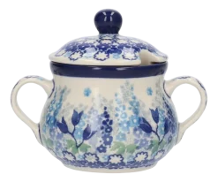 Bunzlau Castle Suikerpot Blue Garden 200 ml Discount