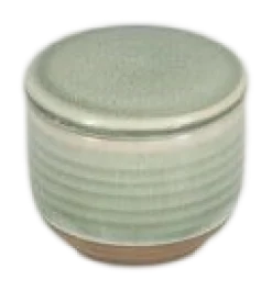 Suikerpot Salt & Pepper Cameo Green 7 x 6 cm