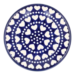 Taartbord Bunzlau Castle Plat Blue Valentine (15,5 cm)