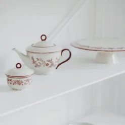 Salt & Pepper Taartplateau Cyril Burgundy 32,5 x 9 cm Best