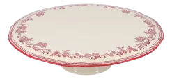 Salt & Pepper Taartplateau Cyril Burgundy 32,5 x 9 cm Best