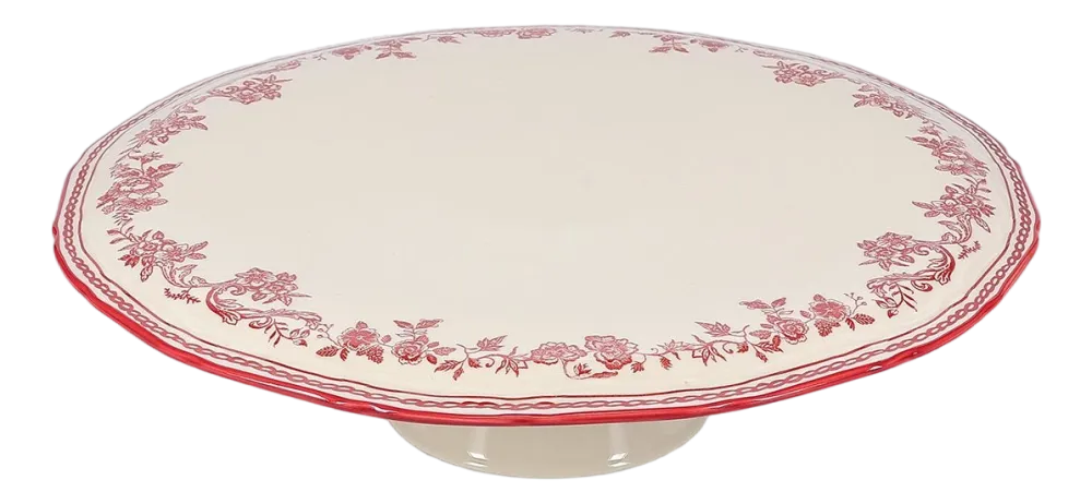 Salt & Pepper Taartplateau Cyril Burgundy 32,5 x 9 cm Best