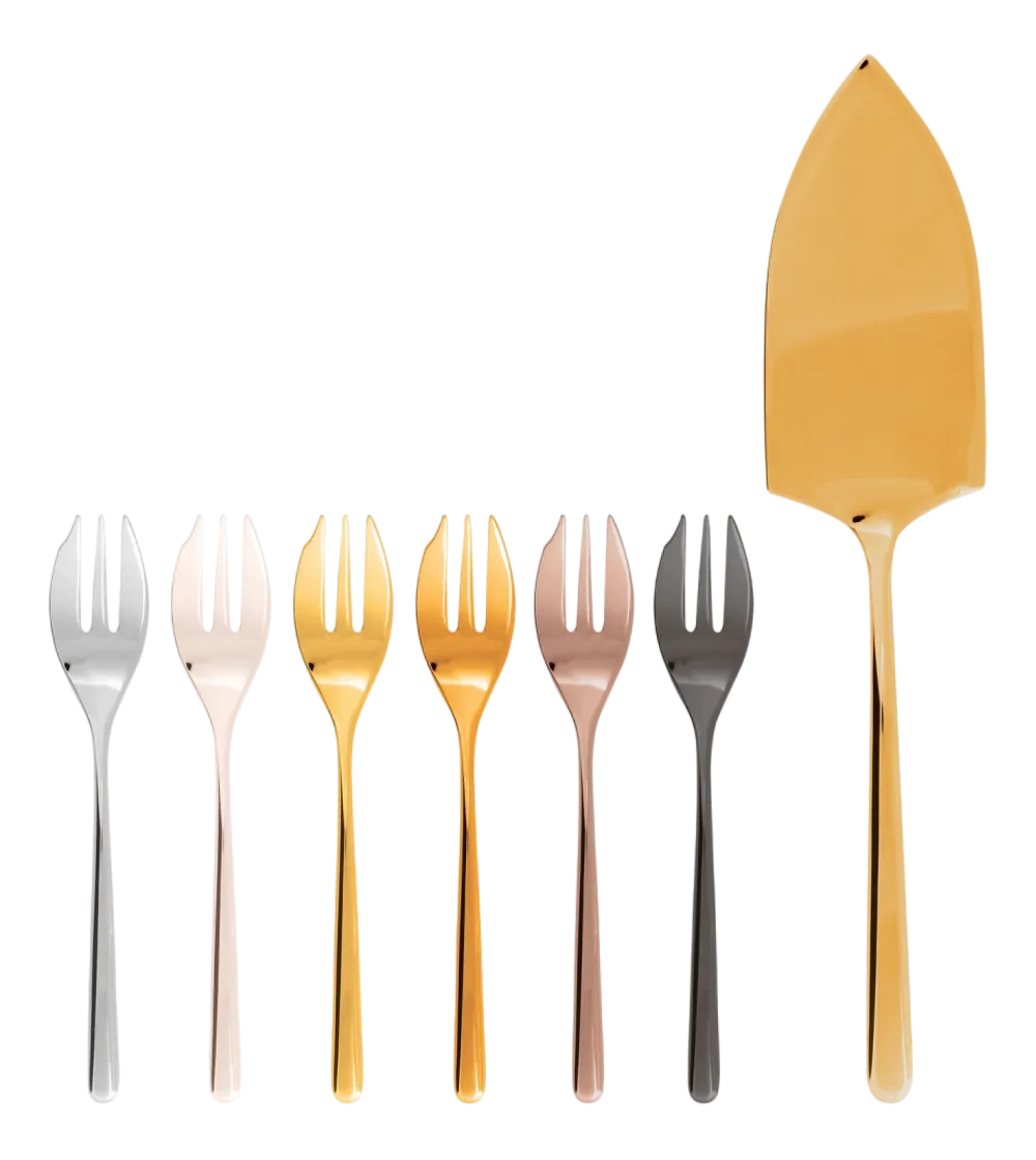 Sambonet Taartvorken en Taartschep Linear (Set van 7) Online