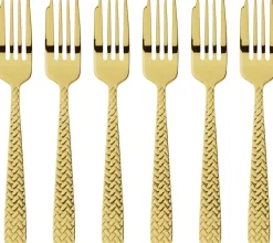 Taartvork Sambonet Cortina PVD Gold (6-Delig)