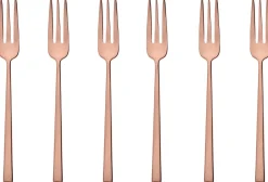 Taartvork Sambonet Rock PVD Copper (6-Delig)
