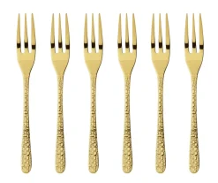 Taartvork Sambonet Venezia PVD Gold (6-Delig)