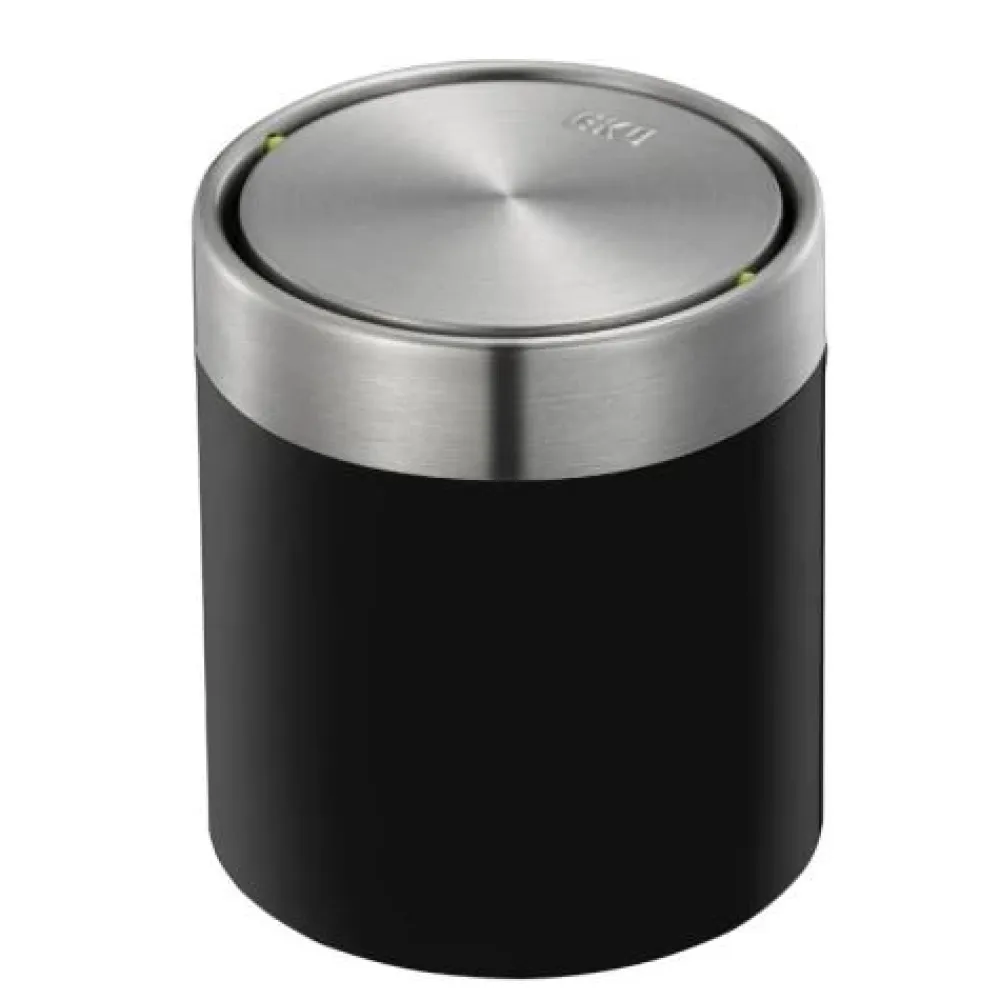 EKO Tafelafvalbak Fandy 1,5L Mat Zwart New