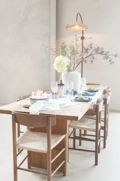 Tafelkleed Organic Home Desert Pearl White