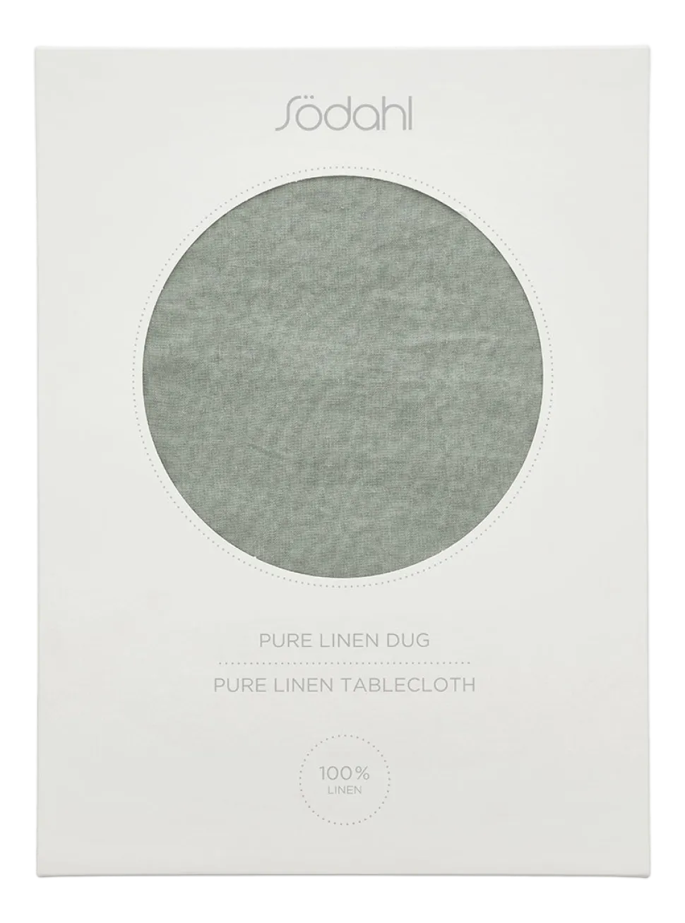 Tafelkleed Södahl Pure Linen Sage