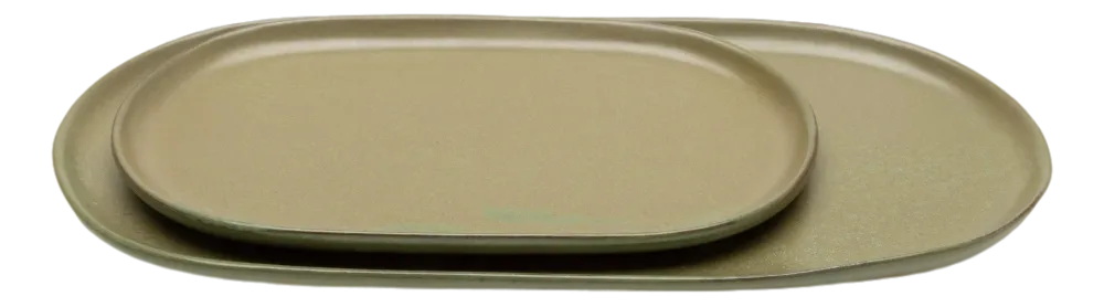 Serax Tapasbord Surface Tableware By Sergio Herman Camo Green S 25 x 15 cm