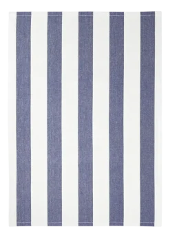 Theedoek Blomus Taulo Stripes White / Mazarine Blue 50 x 70 cm (Set van 2)