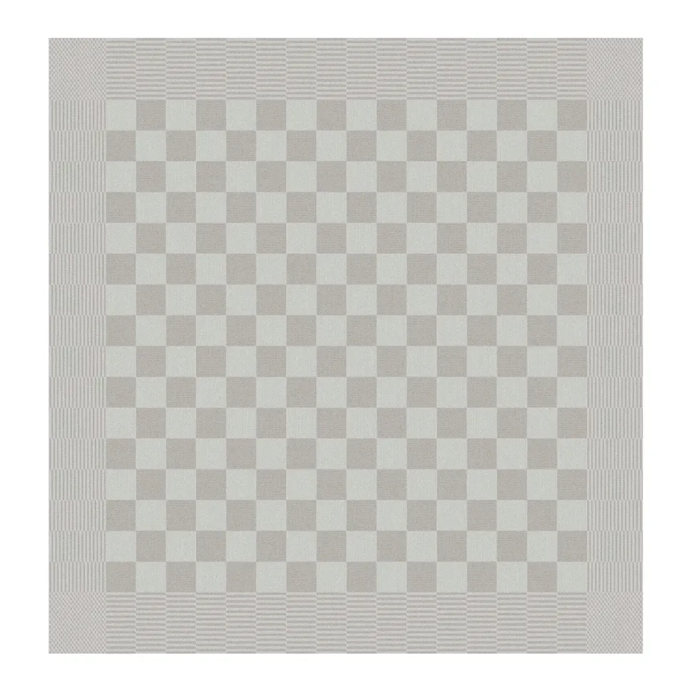 Theedoek DDDDD Barbeque Taupe (set van 6)