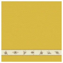 DDDDD Theedoek Bees Yellow (set van 6) Clearance