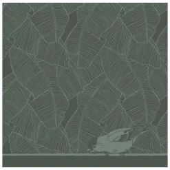 DDDDD Theedoek Birdy Green (set van 6) Outlet