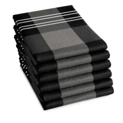 DDDDD Theedoek Feller Grey (set van 6) Discount