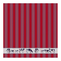 Theedoek DDDDD Friesian Red (set van 6)