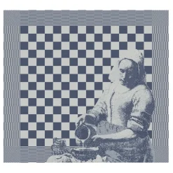 DDDDD Theedoek Milk Maid Blue 60 x 65 cm (Set van 6) Best