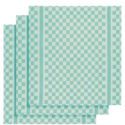 De Witte Lietaer Theedoek Groom Aqua (3 stuks) Outlet