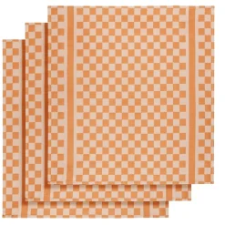 Theedoek De Witte Lietaer Groom Orange (3 stuks)