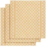 Theedoek De Witte Lietaer Groom Ochre (3 stuks)
