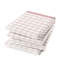DDDDD Theedoeken National Rood (Set van 6) Discount