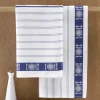 Theedoeken De Witte Lietaer BML White Blue (3 stuks)