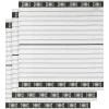 De Witte Lietaer Theedoeken BML White Black (3 stuks) Best