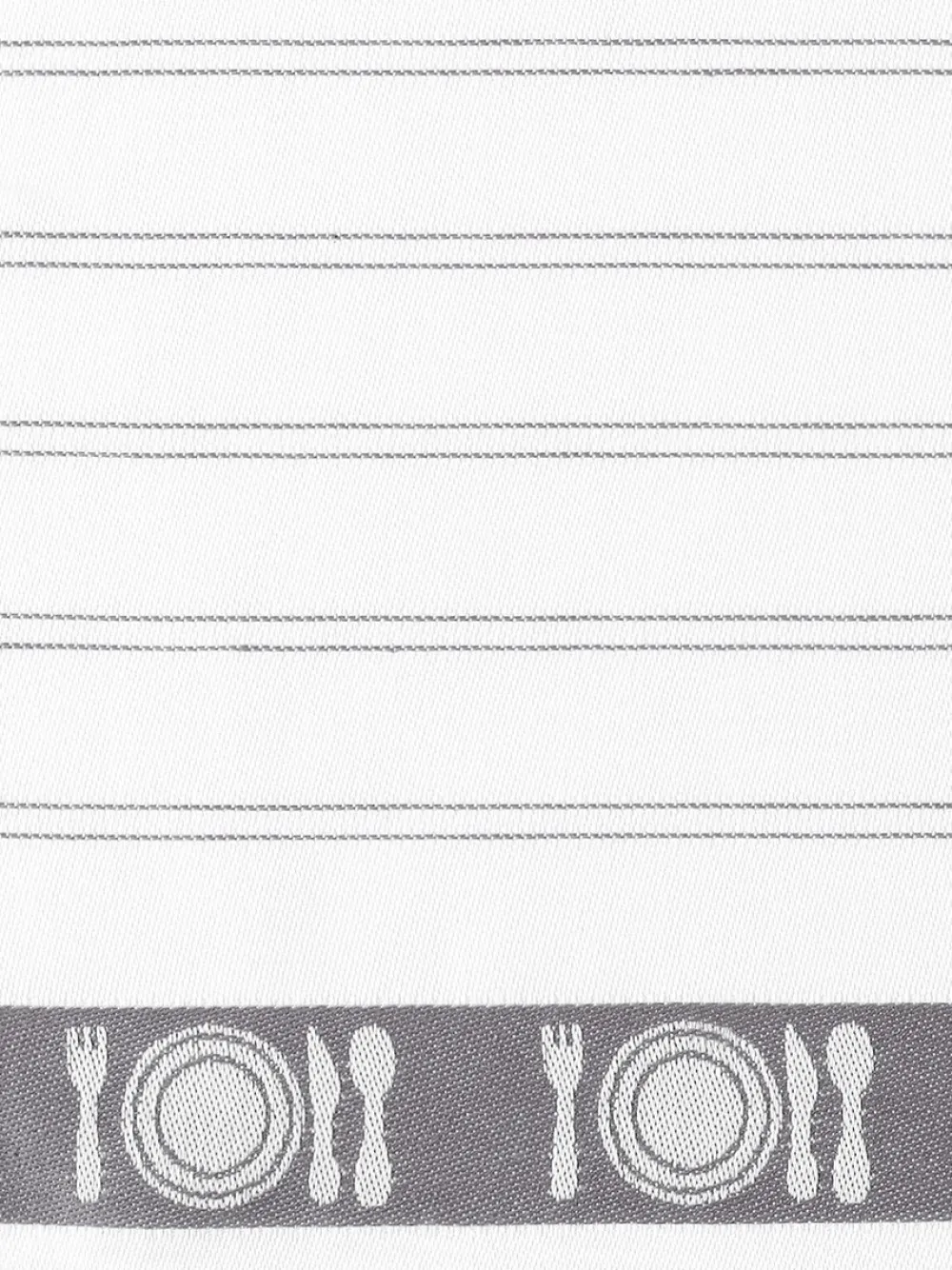 De Witte Lietaer Theedoeken BML White Grey (3 stuks) Best