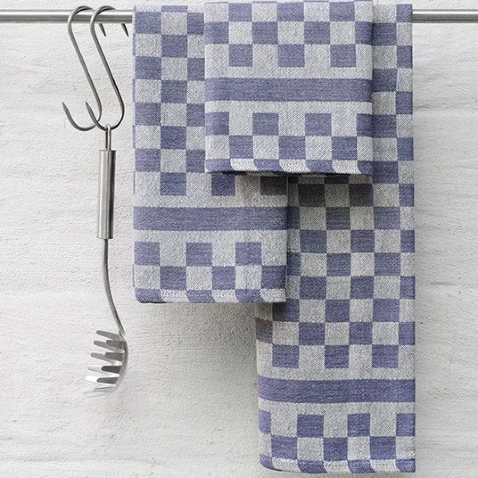 Theedoeken De Witte Lietaer Groom Blue (3 stuks)