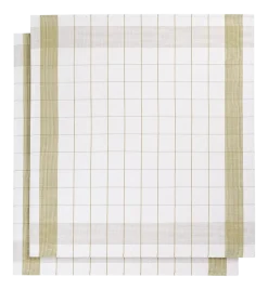 Theedoeken De Witte Lietaer Mixte Yellowgreen (2 stuks)