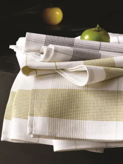 Theedoeken De Witte Lietaer Mixte Yellowgreen (2 stuks)