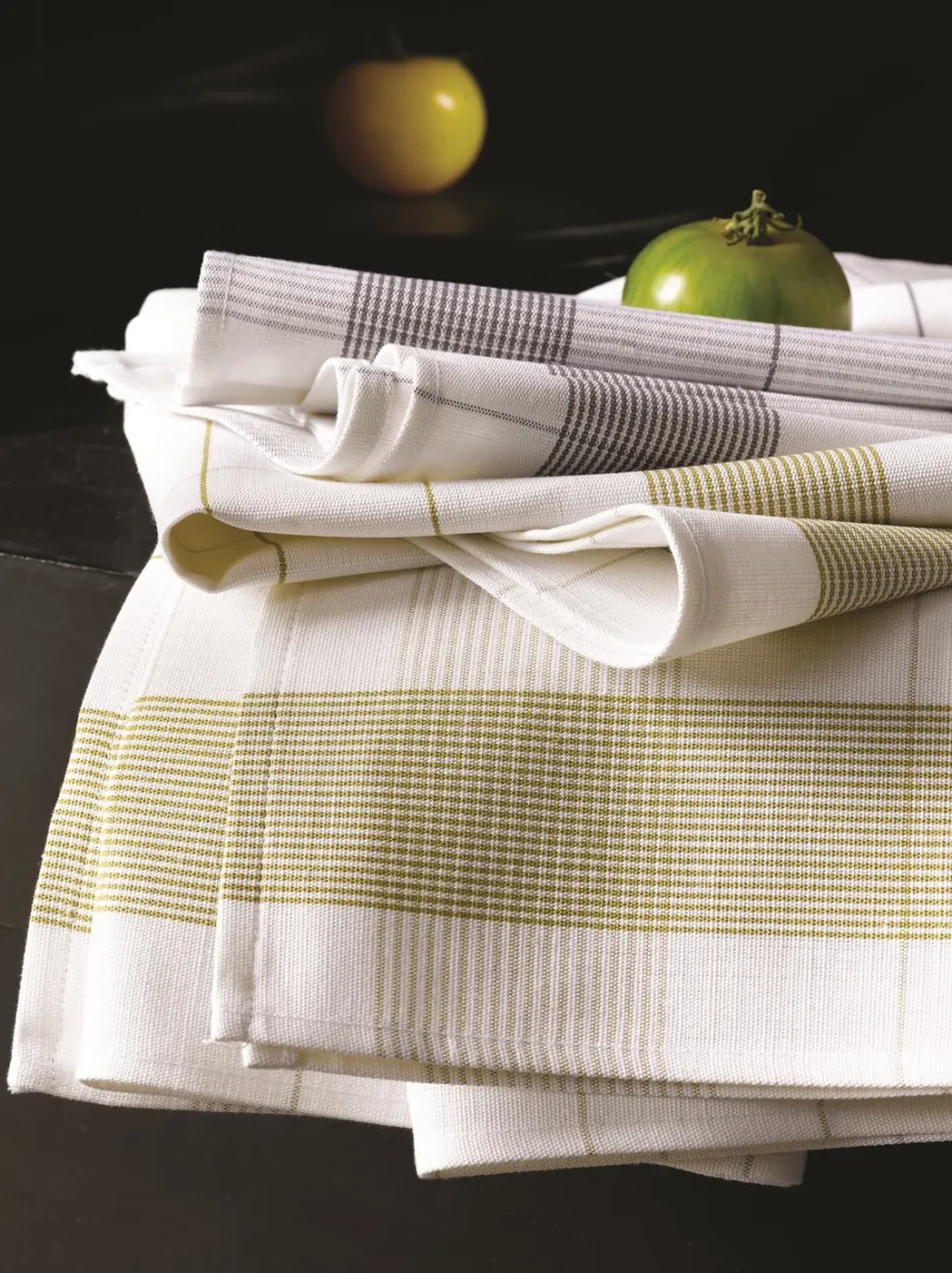 Theedoeken De Witte Lietaer Mixte Yellowgreen (2 stuks)