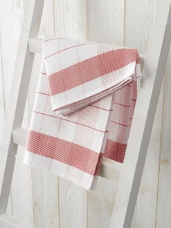 De Witte Lietaer Theedoeken Mixte Red (2 stuks) Hot