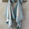 De Witte Lietaer Theedoeken Pied De Poule Oxyde (2 stuks)